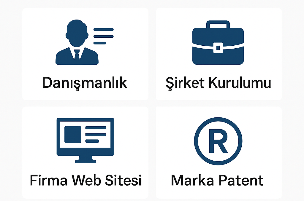 Extra Services: company formation, web design, trademark registration - Fon E-Office