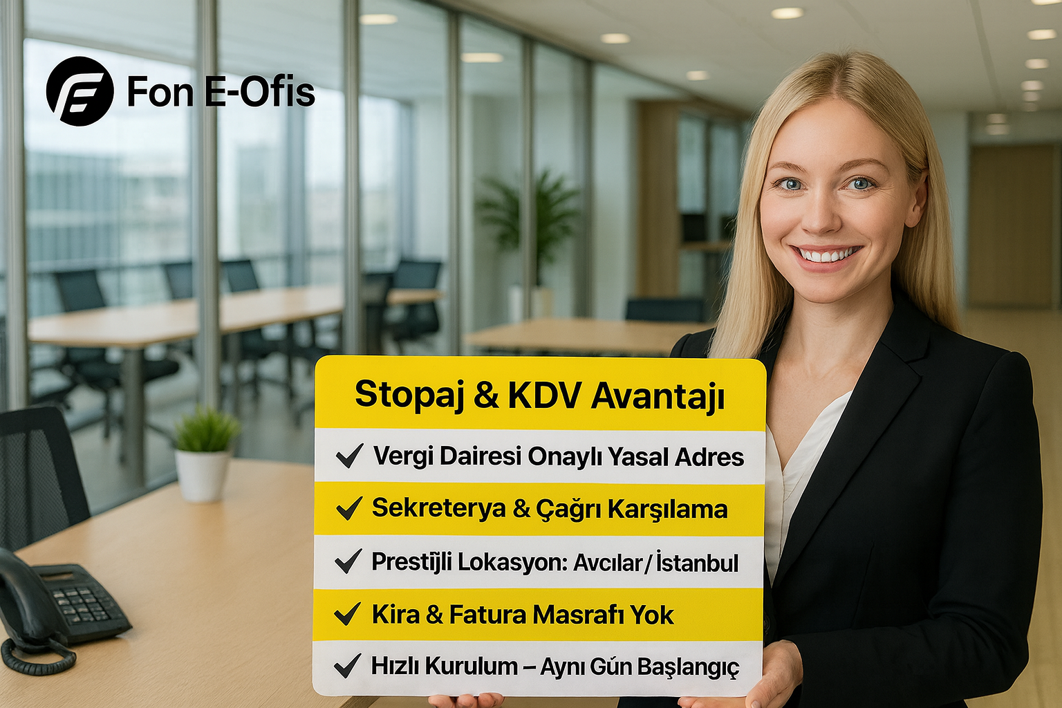 Fon E-Ofis Ofis Görseli