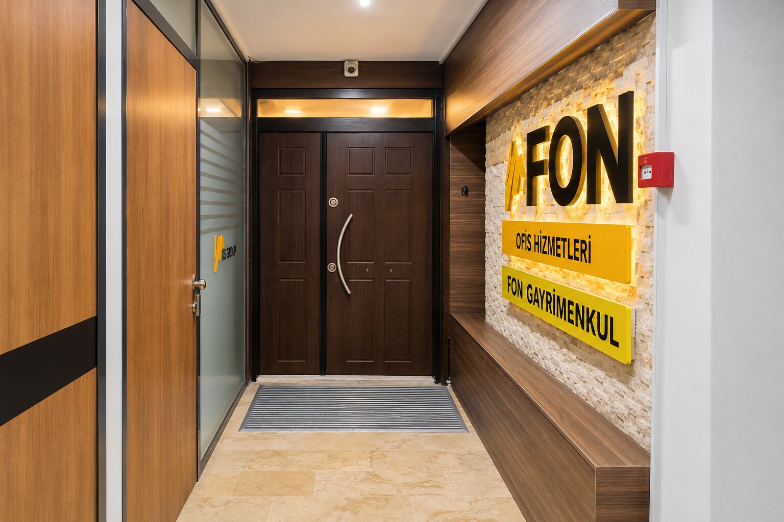 Fon E-Ofis Avcılar kurumsal ofis girişi ve FON tabelası